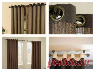 Как установить люверсы на шторы (Шитье и крой)   Если у вас недостаточно опыта, и вы не сможете сшить шторы сложной конструкции своими руками, попробуйте сшить шторы на люверсах. Установка люверсов совсем несложная, для этого даже не требу…
