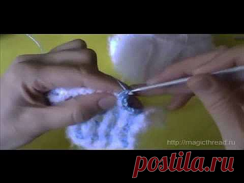 Цветной узор вязания крючком | Волшебная нить