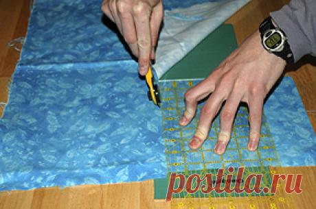 jen yu: flannel rag quilt