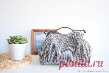 Мастер-класс Шьем объемную сумку с фермуаром своими руками с ФОТО и Видео