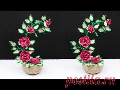 How to make a beautiful showpiece for home decoration | home decoration ideas