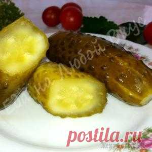 Малосольные ОГУРЦЫ ТРЯСУНЫ. Самый ЛЕНИВЫЙ СПОСОБ!
