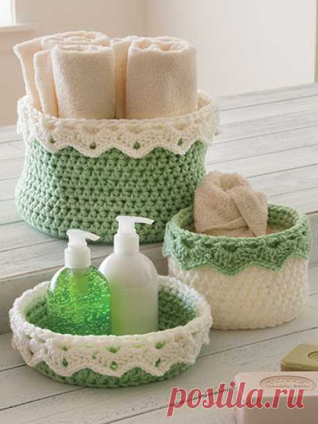 Read and Preview a Free Sample of Crochet Baskets Patterns | Crochet, Annie and Patterns