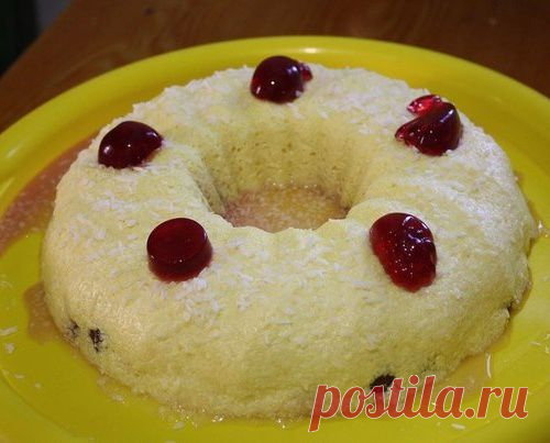 Баунти творожное сочное (микроволновка).