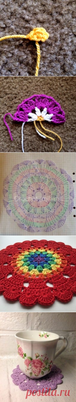 Kalp Mandala Tığ Desen Yapılışı - Mimuu.com