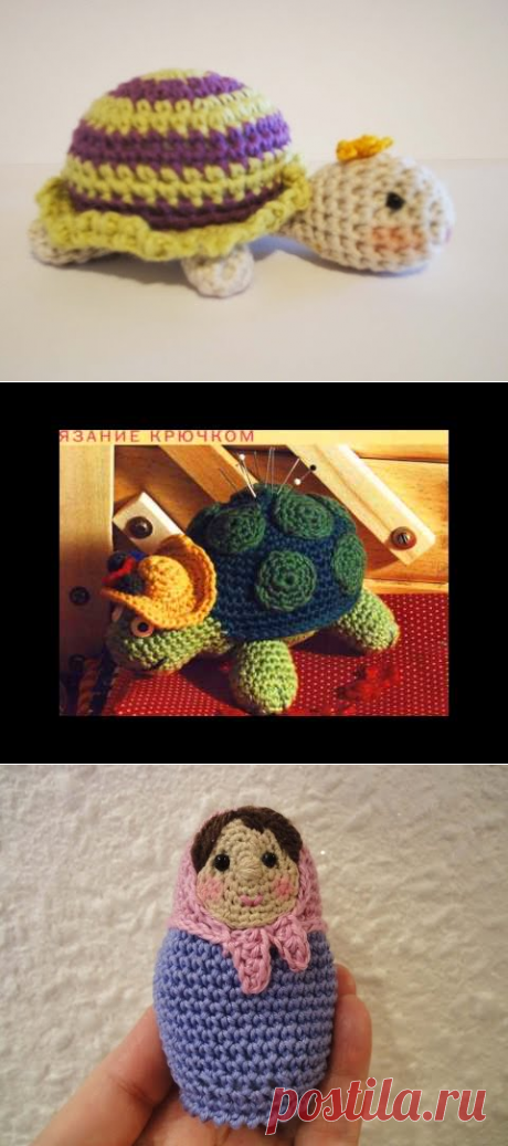Вязаная ЧЕРЕПАХА Little Turtle Crochet - YouTube