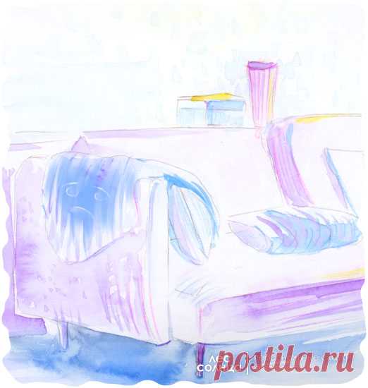 Детская именная сказка | Интерьер | Акварель | Лес Солнца | Lessolnca.ru