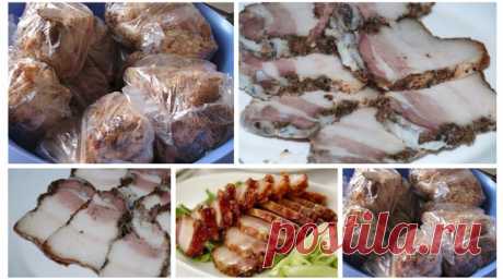 Сало в пакетах. Ну очень вкусно