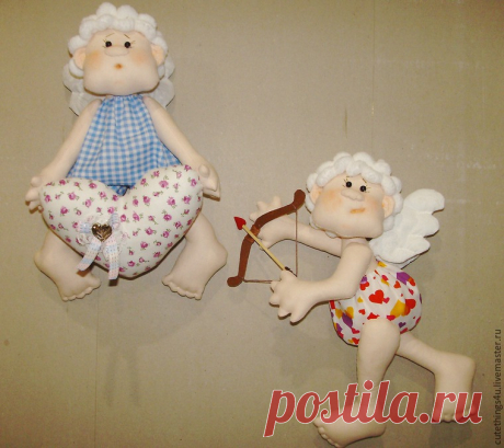 Шьем куклу «Сердечный ангел» - Ярмарка Мастеров - ручная работа, handmade