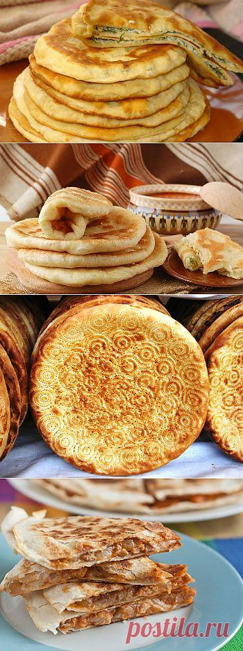 Невероятно вкусные, ароматные и безумно легкие в приготовлении лепешки - рецепты приготовления. .