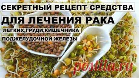 СЕКРЕТНЫЙ РЕЦЕПТ СРЕДСТВА ДЛЯ ЛЕЧЕНИЯ РАКА ЛЁГКИХ,ГРУДИ,ПОДЖЕЛУДОЧНОЙ ЖЕЛЕЗЫ,ПРОСТАТЫ и КИШЕЧНИКА