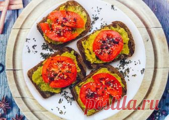 Тосты с авокадо Автор рецепта Кристина Суханова - Cookpad