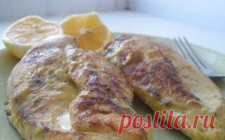 Диетическое куриное филе, запеченное в молоке — Домашние