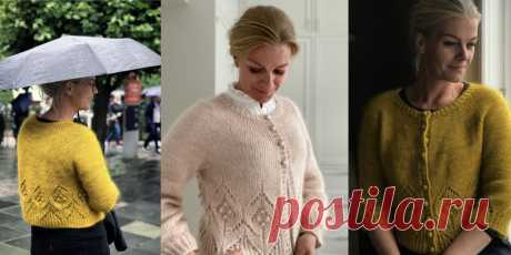 Кардиган из толстой пряжи Magnolia Chunky - Вяжи.ру