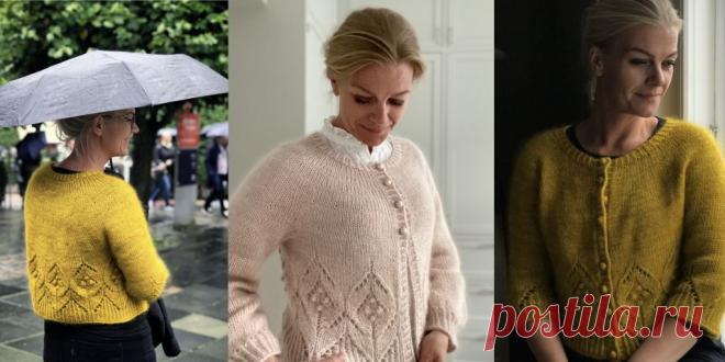 Кардиган из толстой пряжи Magnolia Chunky - Вяжи.ру