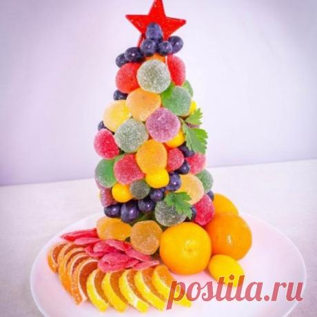 Съедобная новогодняя елка своими руками