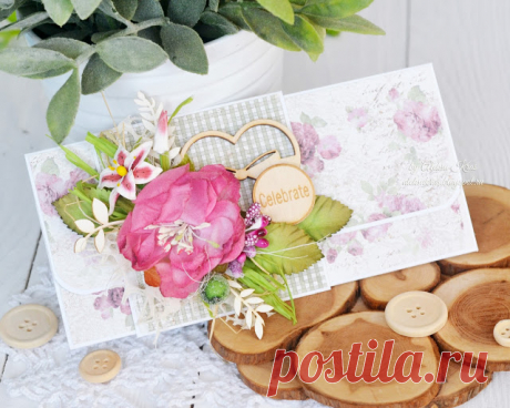 ScrapTherapy *Вдохновение*: МК "Подарочный конверт для денег"