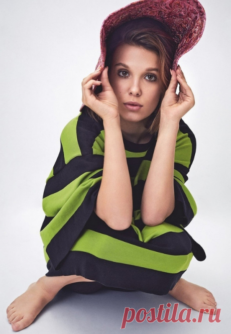 Милли Бобби Браун в фотосессии для S Moda Magazine | VestiNewsRF.Ru