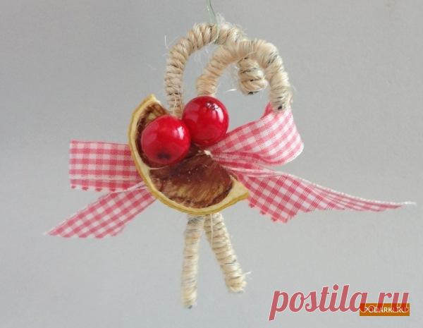 Волшебная тросточка на ёлку | Новогодние поделки от Подарки.ру