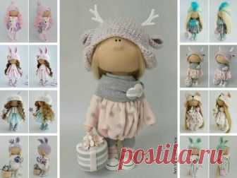 Nursery Decor Doll, Textile Soft Doll, Fabric Rag Doll, Cloth Tilda Doll, Baby Gift Doll, Unique Love Gray Doll Handmade Art Doll by Irina B Hello, dear visitors!  This is handmade cloth doll created by Master Irina B. (Kiev, Ukraine). Doll is 30 cm (11.8 inch) tall and made of only quality materials. All dolls stated on the photo are mady by Irina B. You can find them in our shop searching by artist name: