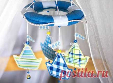 Как сделать мобиль &quot;Поднять паруса!&quot;