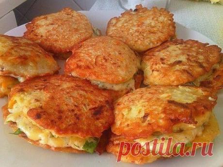 Кабачковые оладьи