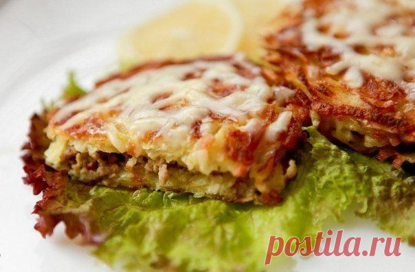 Фаршированные драники  / Изысканные кулинарные рецепты
