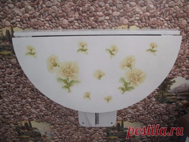 Складной столик для маленького балкона. Мастер-класс