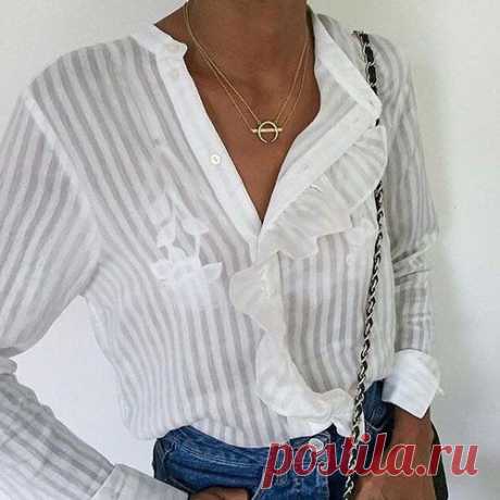 Рубашки, которые произведут впечатление даже на разборчивых дам | модница | Яндекс Дзен