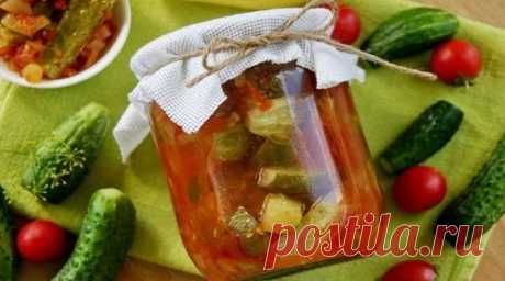 Лечо из огурцов, болгарского перца и помидоров. Ну, до чего же вкусная заготовка, зимой просто неоценима. Просмотрите статью. Выбирайте! Заготавливайте!