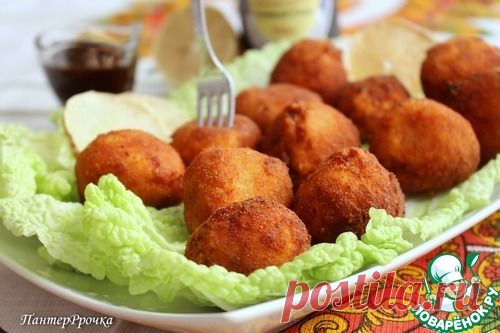 Шарики из курицы и сыра - кулинарный рецепт