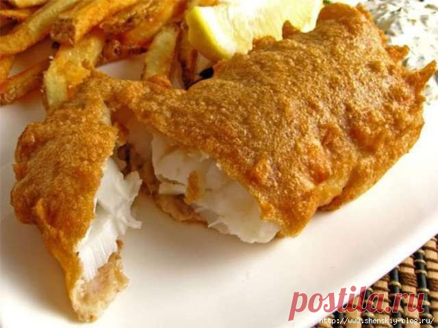 Изумительная рыбка в яичном суфле!