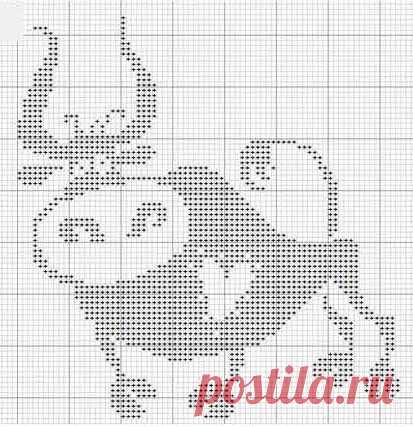 Схемы жаккарда с символом наступающего 2021 года. |