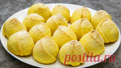 Просто сворачиваю тесто определённым способом и пеку печенье с начинкой "Тюльпан" (красиво и вкусно очень) | Евгения Полевская | Это просто | Яндекс Дзен