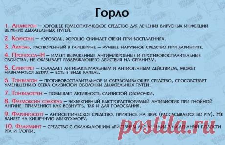 БЫСТРАЯ ПОМОЩЬ ПРИ ГОРЛА