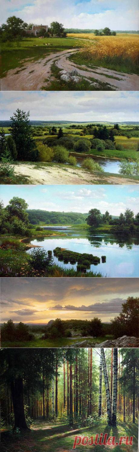 Художник Сергей Трухан. Пейзажная живопись..