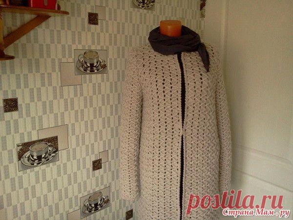 Пальто для дочки. - Вязание крючком и спицами - Группы Мой Мир
