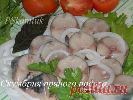 Рецепт скумбрии пряного посола в домашних условиях / Простые рецепты