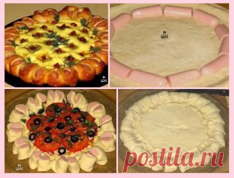 Нарядная пицца!