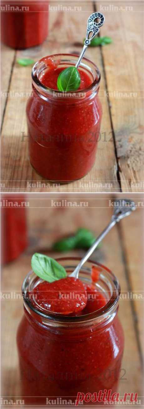 Клубничный кетчуп – рецепт приготовления с фото от Kulina.Ru