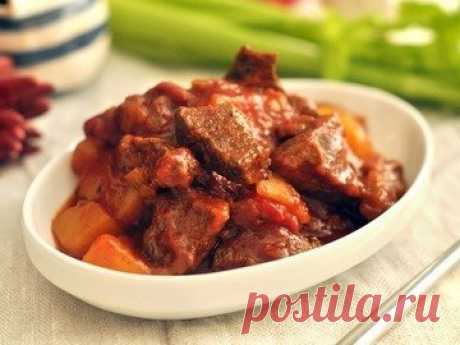 Рагу из говядины с овощами - простой и вкусный рецепт с пошаговыми фото