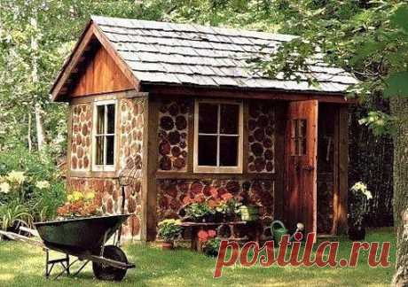 Технология глиночурка или по-буржуйски - cordwood