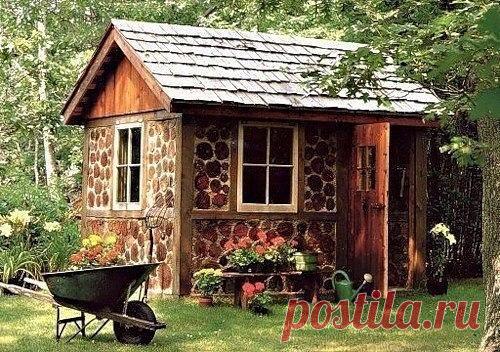 Технология глиночурка или по-буржуйски - cordwood