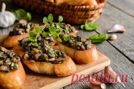 Брускетты для настоящих гурманов: 16 вкусных идей | «Едим Дома» с Юлией Высоцкой | Дзен