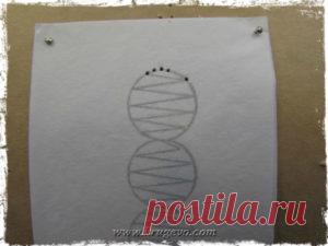 Крыжовник. Новый вариант плетения элемента | KRUGEVO.COM