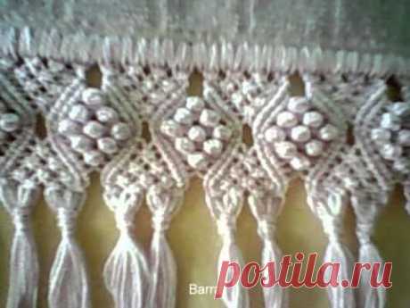Artetramas Artesanato - Macramé em Toalhas