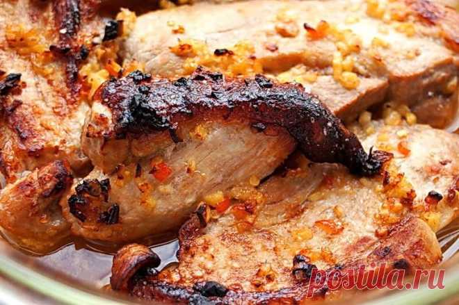 Мясо запеченное в горчице с медом по мюнхенски