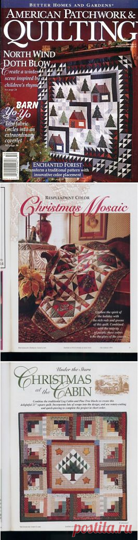 American Patchwork &amp; Quilting December 1994 .