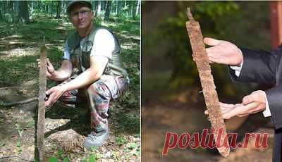 Польский копатель у границы с Россией нашел древний меч 4 века