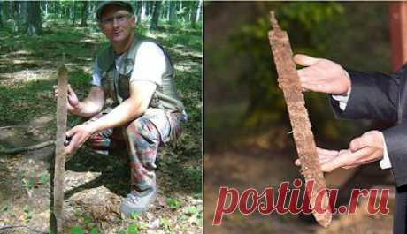 Польский копатель у границы с Россией нашел древний меч 4 века